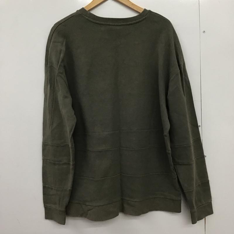 ナイキ NIKE トレーナー 長袖 長袖 L ロゴ、文字 ダークグレー / ダークグレー /  メンズ USED 古着 中古 10150539