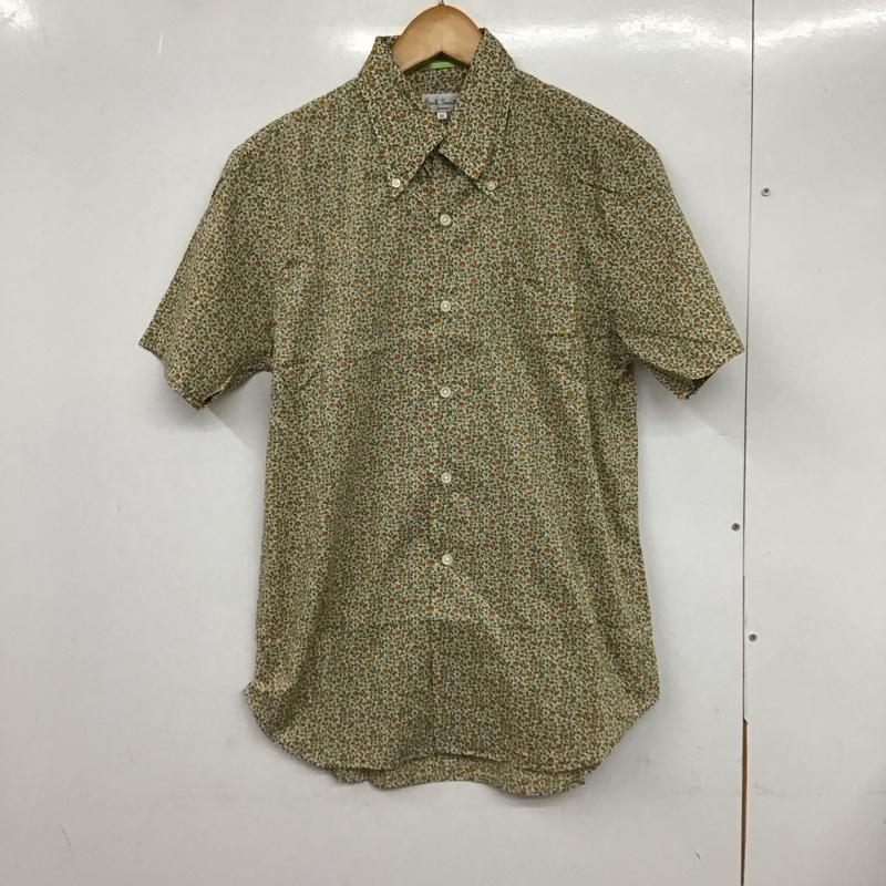 ポールスミス Paul Smith シャツ、ブラウス 半袖 半袖シャツ プリントシャツ ポケットシャツ ボタンダウンシャツ M プリント マルチカラー / マルチカラー /  メンズ USED 古着 中古 10132395