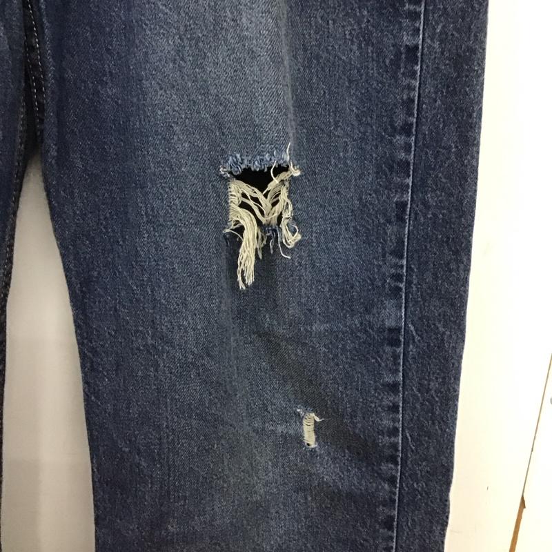 リーバイス Levi s パンツ デニム、ジーンズ W34L32 34インチ 無地 インディゴ / インディゴ /  メンズ USED 古着 中古 10144871