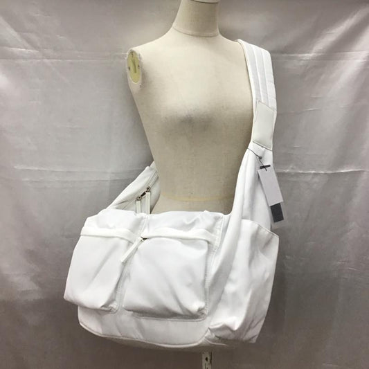 ジーナシス JEANASIS ショルダーバッグ ショルダーバッグ JS081370 ナイロンベルトボディBAG タグ付き 無地 白 / ホワイト /  レディース USED 古着 中古 10117351