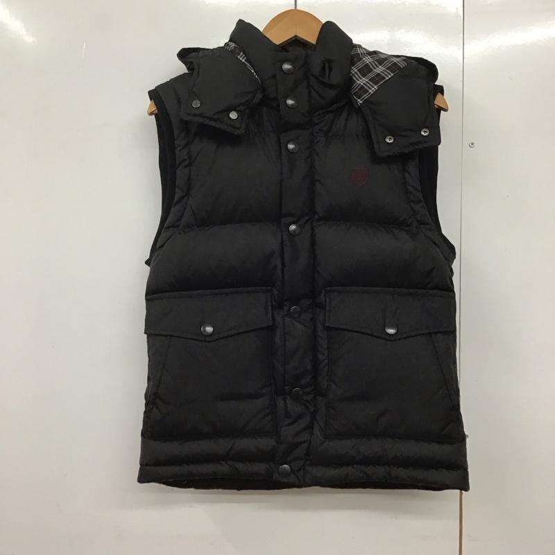 ブラックレーベルクレストブリッジ BLACK LABEL CRESTBRIDGE ベスト ベスト ダウンベスト L 無地 黒 / ブラック /  メンズ USED 古着 中古 10143357