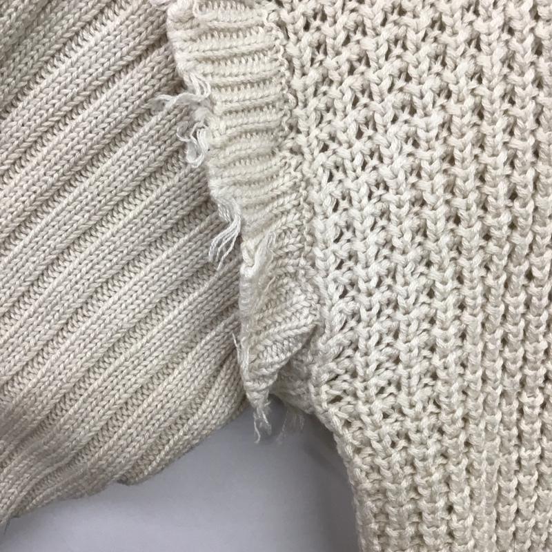 アルシーヴ archives カーディガン 長袖 M 無地 ベージュ / ベージュ /  レディース USED 古着 中古 10142766