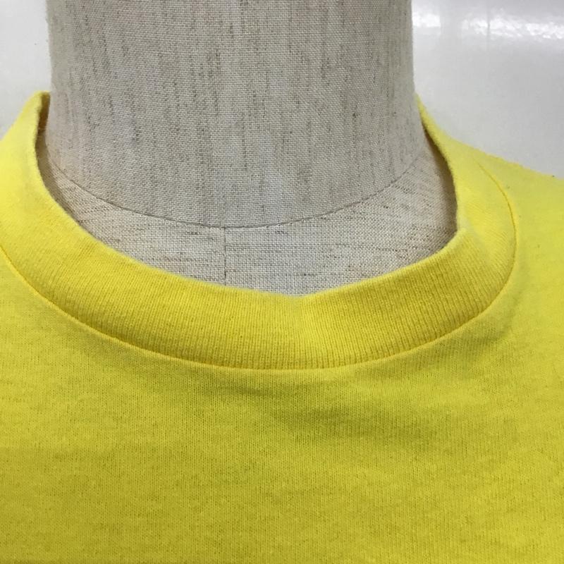 ステューシー STUSSY Tシャツ 半袖 S プリント 黄 / イエロー /  メンズ USED 古着 中古 10106084