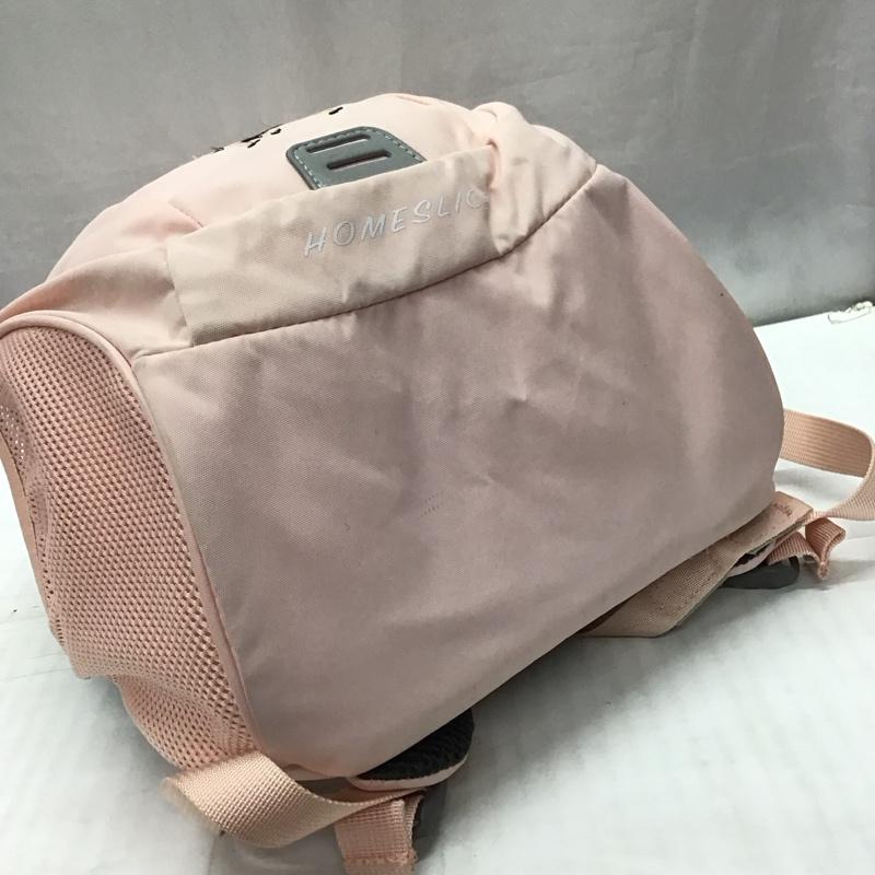 ザノースフェイス THE NORTH FACE バッグ バッグ NMJ72005 ホームスライス Homeslice キッズ リュック バックパック デイバック 刺繍 ロゴ、文字 桃 / ピンク /  ガールズ USED 古着 中古 10121632
