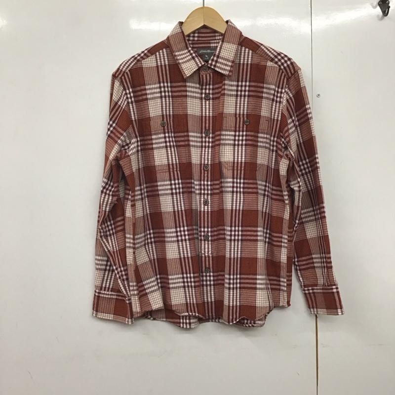 エディーバウアー Eddie Bauer シャツ、ブラウス 長袖 M チェック マルチカラー / マルチカラー /  メンズ USED 古着 中古 10141180