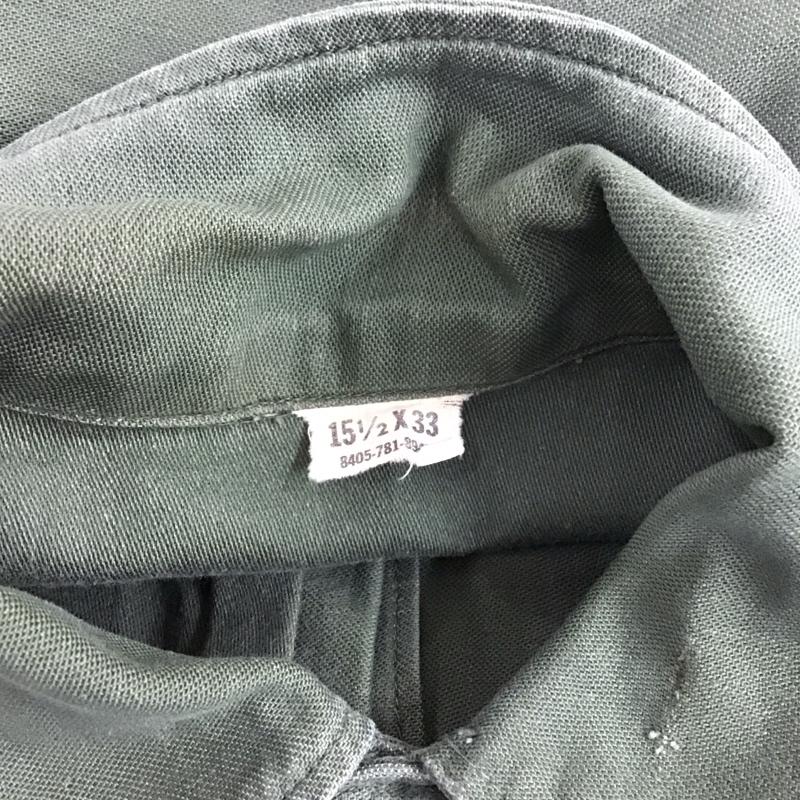 古着 USED シャツ、ブラウス 長袖 ミリタリーシャツ ロゴ、文字 カーキ / カーキ /  メンズ USED 古着 中古 10123402