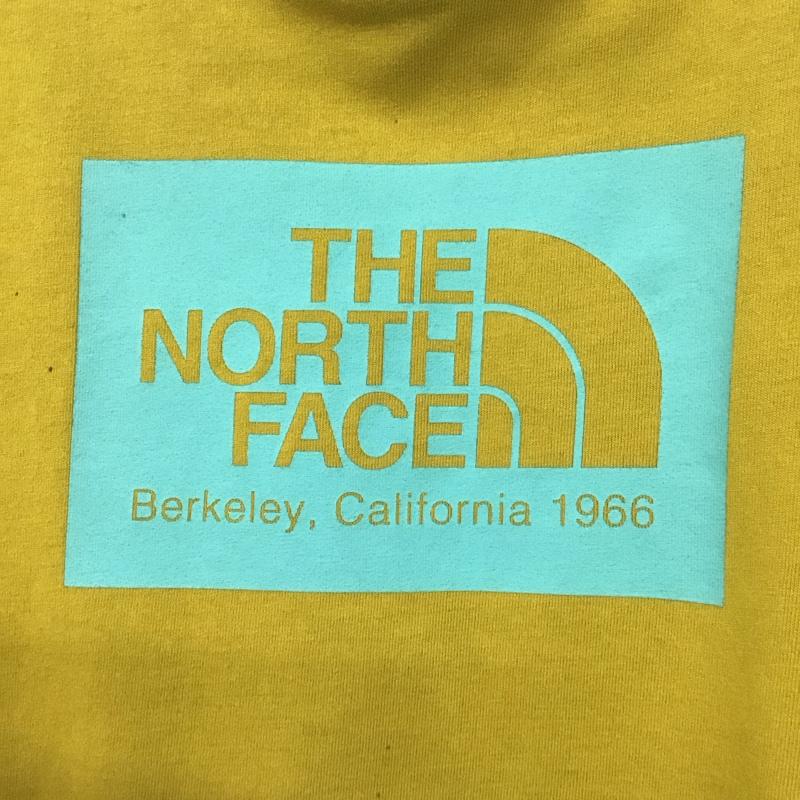 ザノースフェイス THE NORTH FACE Tシャツ 長袖 NTJ82223 ロングスリーブフィールドグラフィックロゴティー 140cm ロゴ、文字 X プリント マスタード / マスタード /  ボーイズ USED 古着 中古 10131143