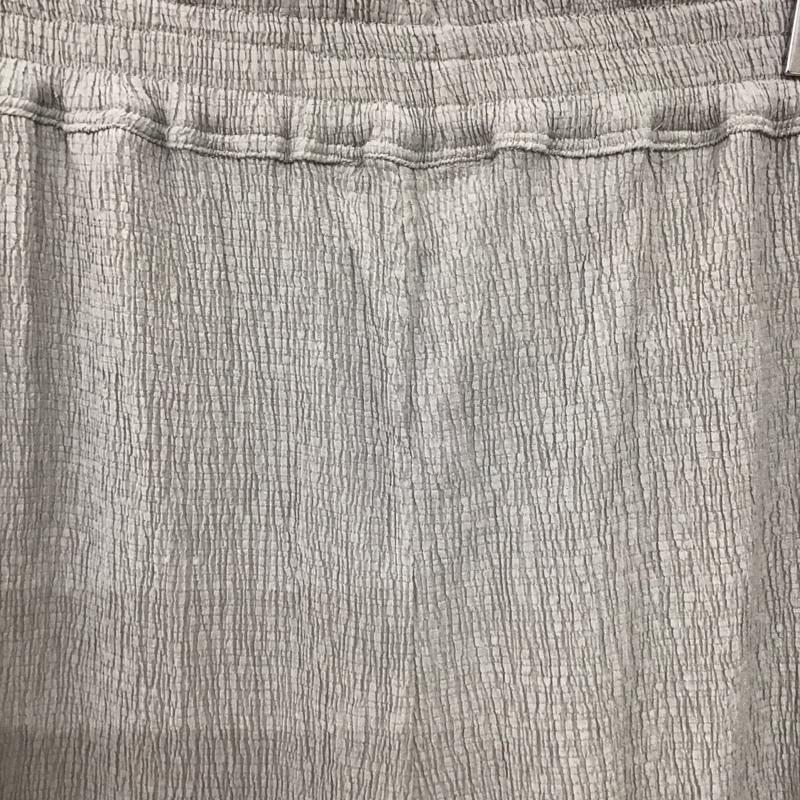 ニコアンド niko and... パンツ スラックス L 無地 灰 / グレー /  レディース USED 古着 中古 10147892