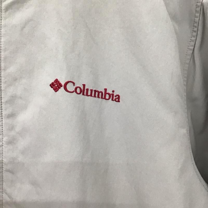 コロンビア Columbia ジャケット、上着 ジャンパー、ブルゾン 215 pm5963 ラビリンスキャニオンジャケット ジップアップジャケット M ロゴ、文字 灰 / グレー /  メンズ USED 古着 中古 10130941