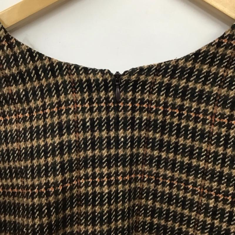 カスタネ Kastane カットソー 長袖 長袖カットソー Vネックカットソー FREE チェック マルチカラー / マルチカラー /  レディース USED 古着 中古 10145098