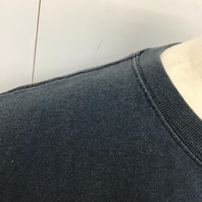 古着 USED Tシャツ 半袖 バックプリント クルーネック L ロゴ、文字 黒 / ブラック /  メンズ USED 古着 中古 10118126