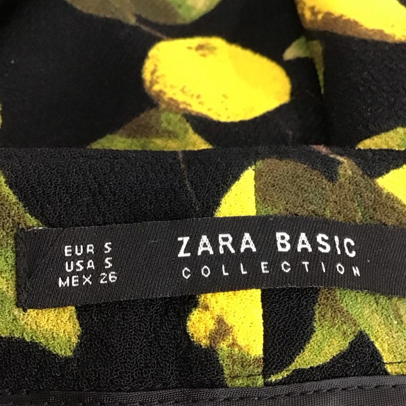 ザラベーシック ZARA BASIC パンツ ワークパンツ、ペインターパンツ カジュアルパンツ スリムパンツ ストレートパンツ ストレッチパンツ S プリント マルチカラー / マルチカラー /  レディース USED 古着 中古 10122556