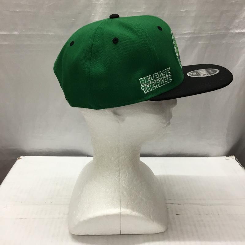 ニューエラ NEW ERA 帽子 キャップ MARVEL NBA CELTICS ハルク 9FIFTY キャラクター 緑 / グリーン / X 黒 / ブラック /  メンズ USED 古着 中古 10120567