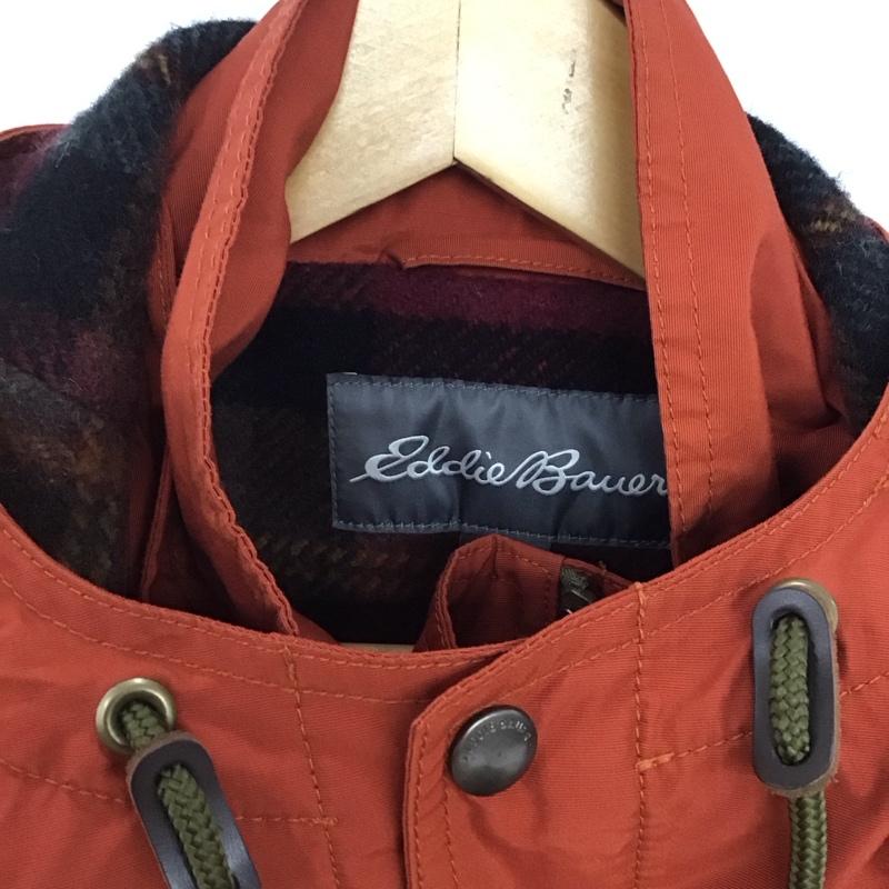 エディーバウアー Eddie Bauer ジャケット、上着 ジャンパー、ブルゾン ジップアップジャケット アウター 古着 ジップアップパーカー M 無地 橙 / オレンジ /  メンズ USED 古着 中古 10140946
