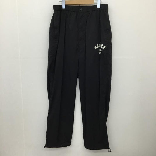 ノーティカ NAUTICA パンツ ワークパンツ、ペインターパンツ 241-1445 トラックパンツ L ロゴ、文字 黒 / ブラック /  メンズ USED 古着 中古 10143878