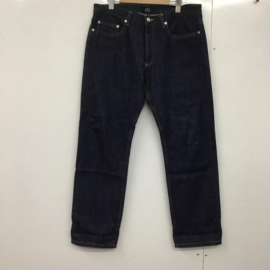 アーペーセー A.P.C. パンツ デニム、ジーンズ デニムパンツ ワイドパンツ カジュアルパンツ 34インチ 無地 インディゴ / インディゴ /  メンズ USED 古着 中古 10145354