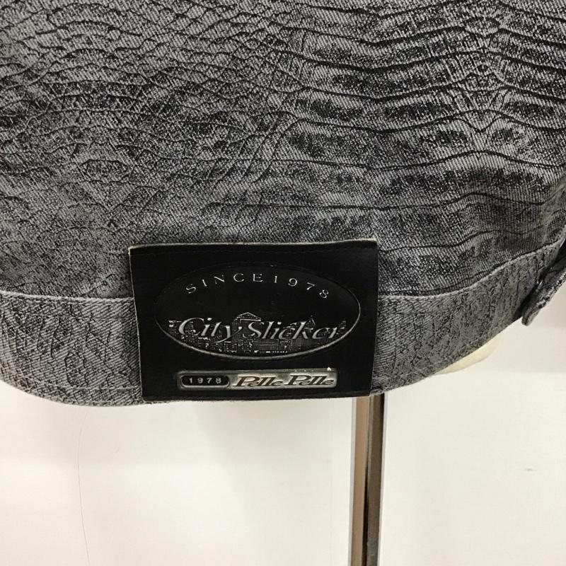 ペレペレ PELLEPELLE ジャケット、上着 ジャケット、ブレザー デニムジャケット Gジャン アウター カラージャケット XL 総柄 灰 / グレー /  メンズ USED 古着 中古 10112073