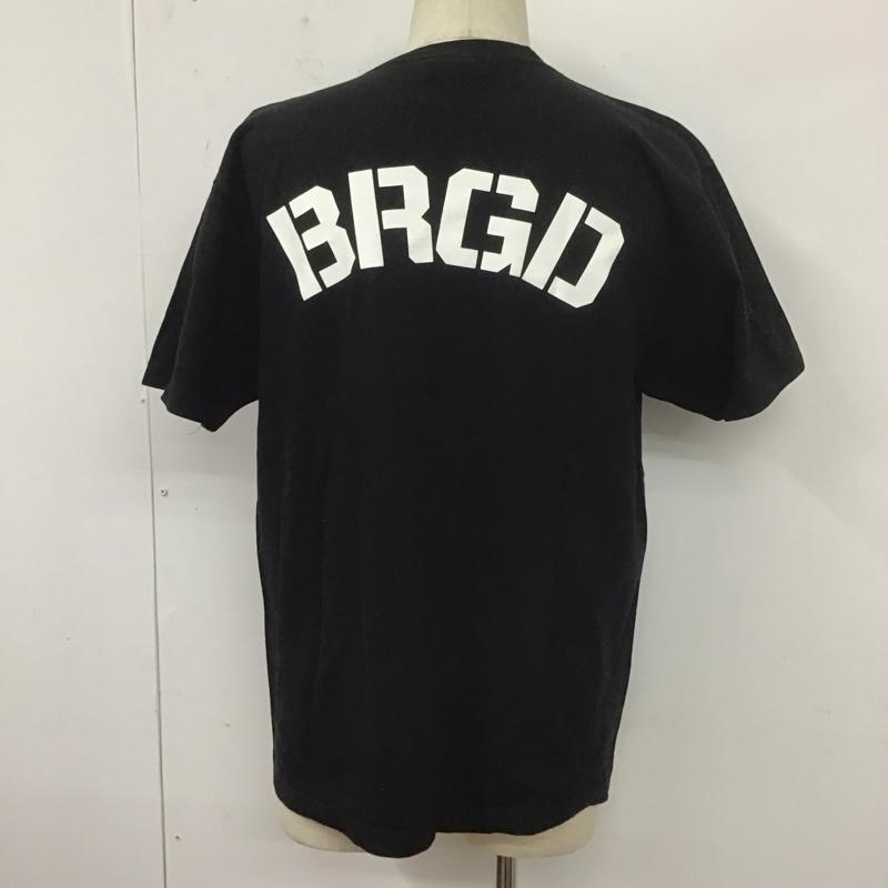 古着 USED Tシャツ 半袖 半袖カットソー プリントTシャツ クルーネックカットソー L プリント 黒 / ブラック /  メンズ USED 古着 中古 10127358