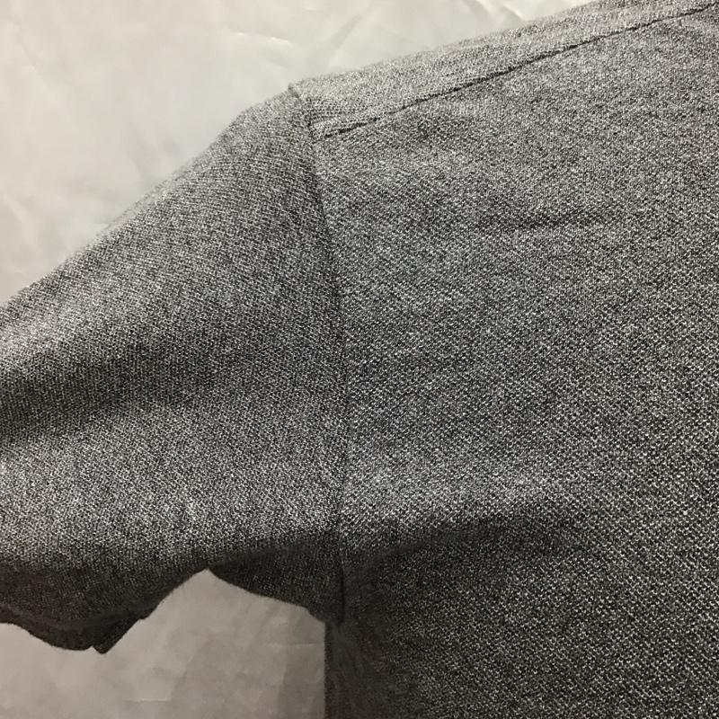 ラコステ LACOSTE ポロシャツ 半袖 L1264A 日本製 ワニ 2 ワンポイント 灰 / グレー /  メンズ USED 古着 中古 10112390