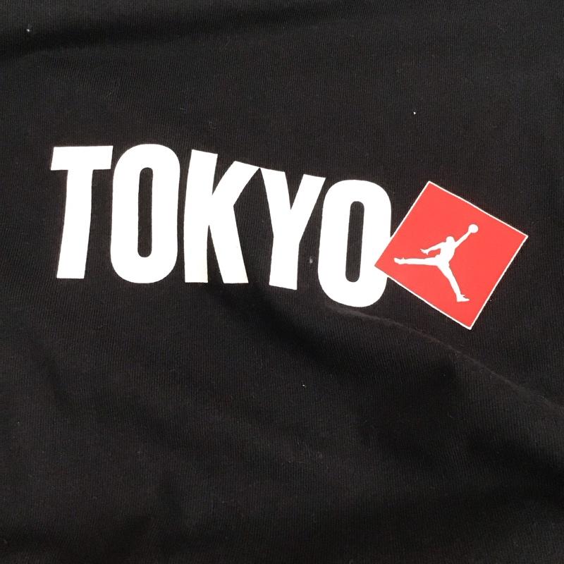エアジョーダン AIR JORDAN Tシャツ 半袖 dd8043-010 半袖カットソー プリントTシャツ クルーネックカットソー XL ロゴ、文字 黒 / ブラック /  メンズ USED 古着 中古 10131446