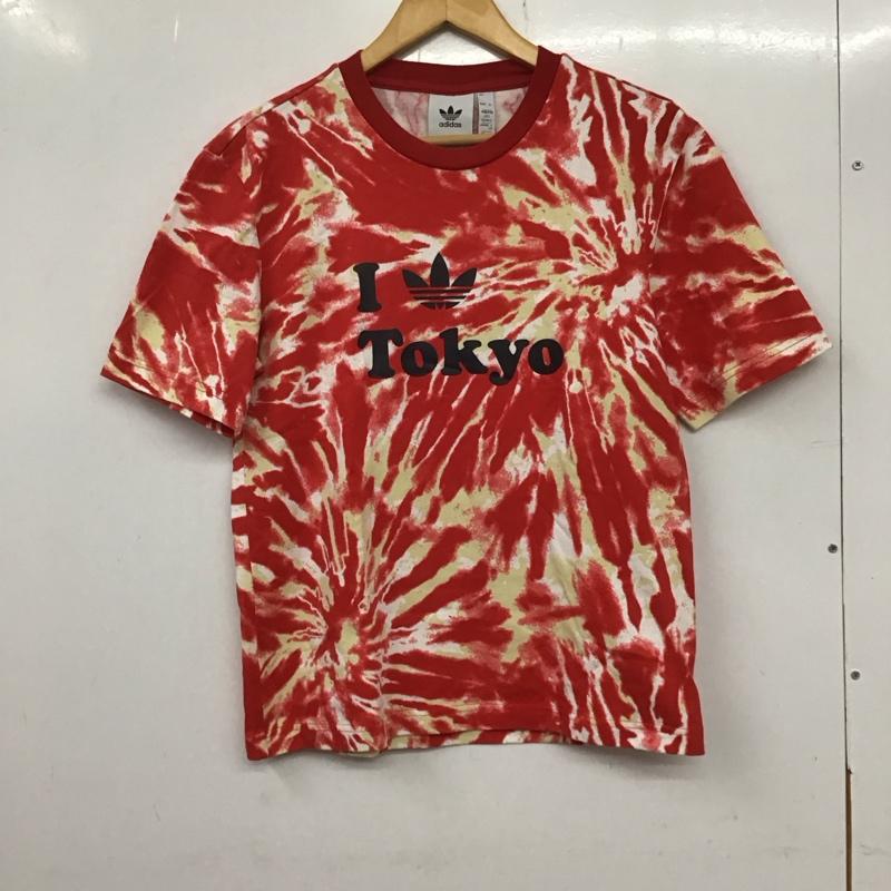 アディダス adidas Tシャツ 半袖 GU0929 MFT タイダイTシャツ XS 総柄 マルチカラー / マルチカラー /  メンズ USED 古着 中古 10134465