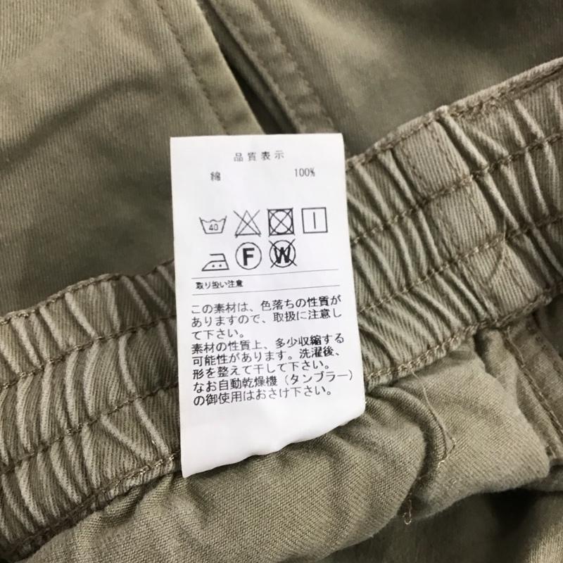 デサント DESCENTE パンツ ショートパンツ ショートパンツ ハーフパンツ カジュアルパンツ 2 ロゴ、文字 ベージュ / ベージュ /  メンズ USED 古着 中古 10146427