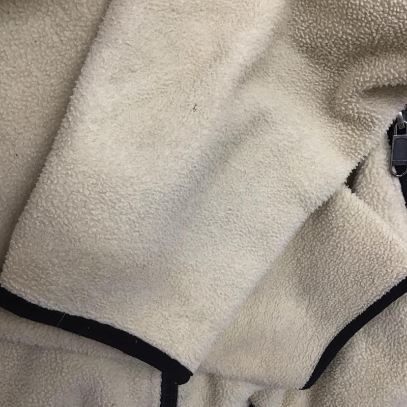 ザノースフェイス THE NORTH FACE ジャケット、上着 ジャンパー、ブルゾン na-3295 フリースジャケット スタンドネック アウター M ロゴ、文字 ベージュ / ベージュ /  メンズ USED 古着 中古 10148120
