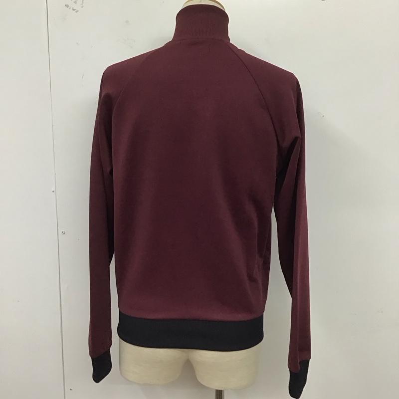 フレッドペリー FRED PERRY ジャケット、上着 ジャケット、ブレザー ジップアップジャケット ジャンパー ジャケット ジャージ アウター S ロゴ、文字 えんじ / ワインレッド /  メンズ USED 古着 中古 10124847