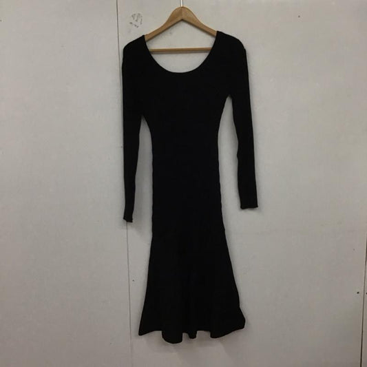 ロイヤルパーティー ROYAL PARTY ワンピース ロングスカート FREE 無地 黒 / ブラック /  レディース USED 古着 中古 10129466