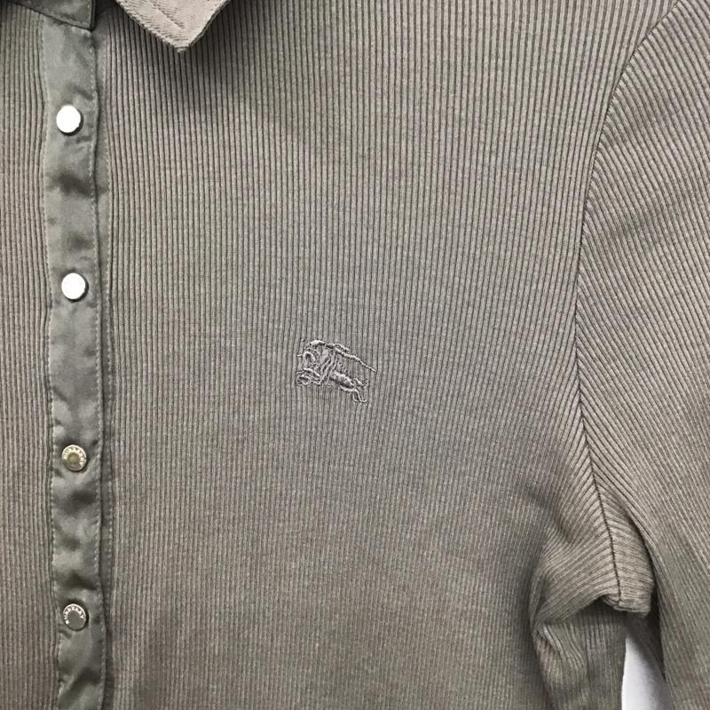 バーバリー BURBERRY カットソー 長袖 1 無地 マルチカラー / マルチカラー /  レディース USED 古着 中古 10146286