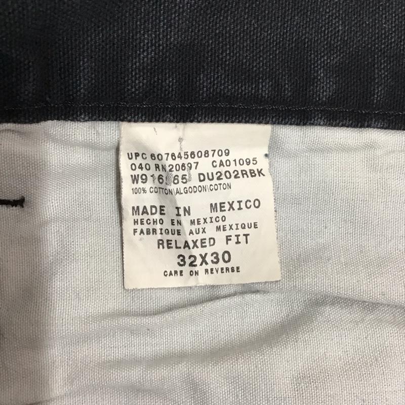 ディッキーズ Dickies パンツ デニム、ジーンズ デニムジーンズ ワイドパンツ ストレートパンツ 32インチ 無地 黒 / ブラック /  メンズ USED 古着 中古 10116210