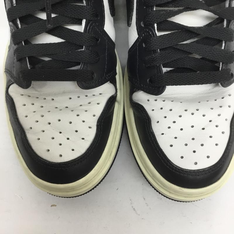 ナイキ NIKE スニーカー スニーカー DN3253-100 Air Jordan 1 High Elevate Black and White 24.0cm ロゴ、文字 白 / ホワイト / X 黒 / ブラック /  レディース USED 古着 中古 10112959