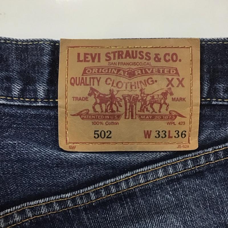 リーバイストラウスアンドコー Levi Strauss & co. パンツ デニム、ジーンズ デニムパンツ ワーカージーンズ カジュアルパンツ ストレートパンツ ワイドパンツ 33インチ 無地 インディゴ / インディゴ /  メンズ USED 古着 中古 10107755