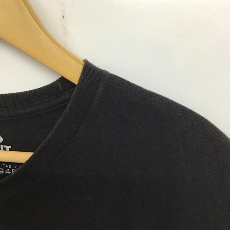 古着 USED Tシャツ 半袖 半袖カットソー プリントTシャツ クルーネックカットソー L プリント 黒 / ブラック /  メンズ USED 古着 中古 10134006