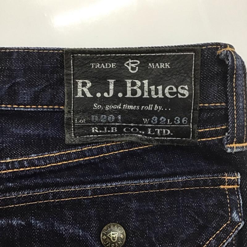 R.J.Blues R.J.Blues パンツ デニム、ジーンズ デニムパンツ カーゴパンツ カジュアルパンツ ワイドパンツ 32インチ 無地 インディゴ / インディゴ /  メンズ USED 古着 中古 10107754