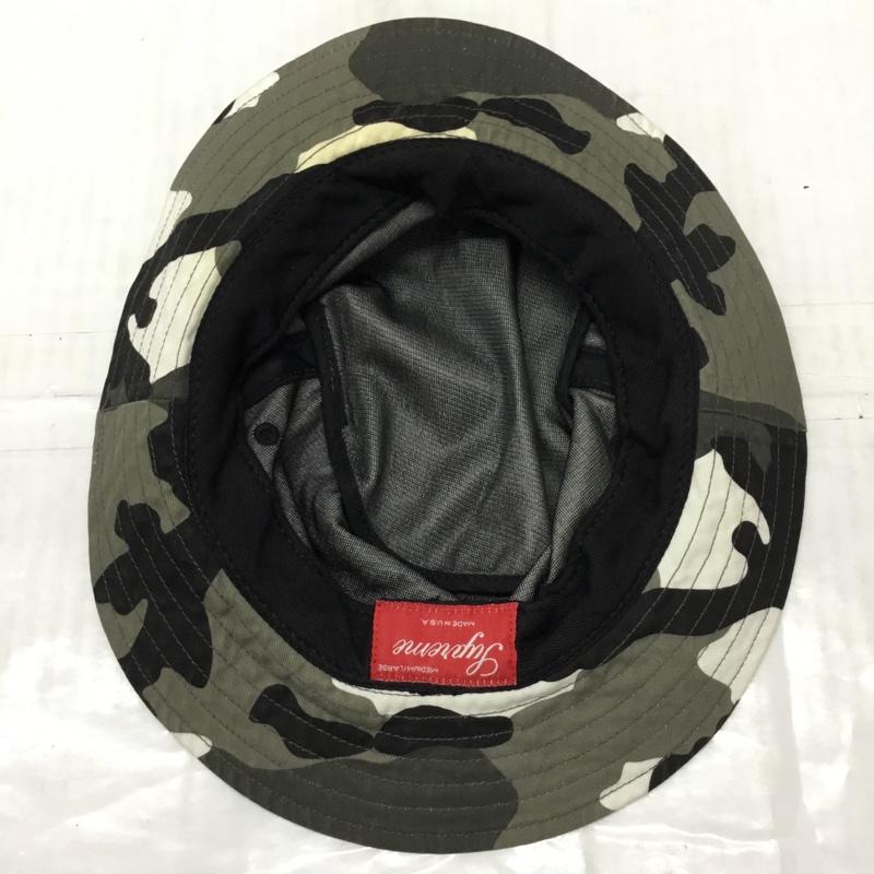 シュプリーム Supreme 帽子 ハット バケットハット カモフラ カモフラージュ柄・迷彩 白 / ホワイト / X 黒 / ブラック / X 灰 / グレー /  メンズ USED 古着 中古 10121845