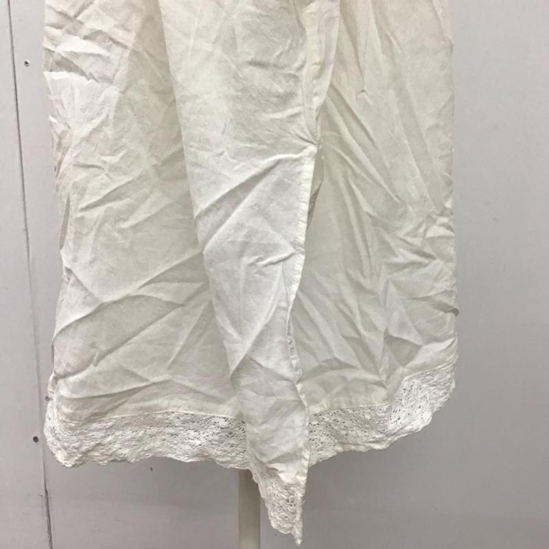 スタディオクリップ studio CLIP ワンピース ロングスカート sc199040 レーヨン L 無地 白 / ホワイト /  レディース USED 古着 中古 10108512