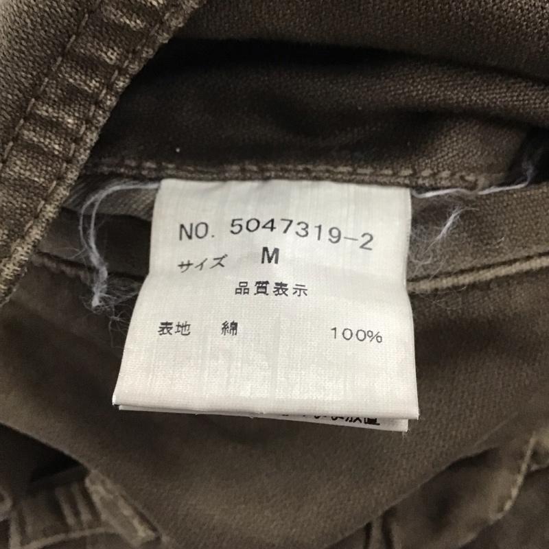 ハルプ HALB パンツ ワークパンツ、ペインターパンツ 5047319-2 カーゴパンツ ミリタリーパンツ ワイドパンツ M 無地 ダークブラウン / ダークブラウン /  メンズ USED 古着 中古 10148538