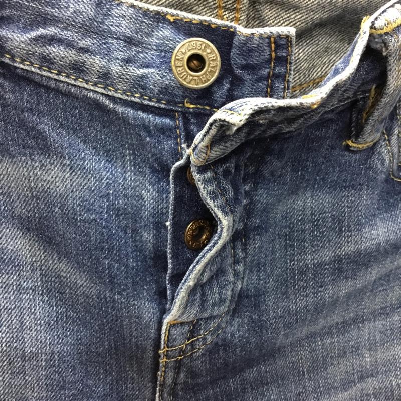 ラルフローレン RALPHLAUREN パンツ デニム、ジーンズ 無地 インディゴ / インディゴ /  レディース USED 古着 中古 10110830