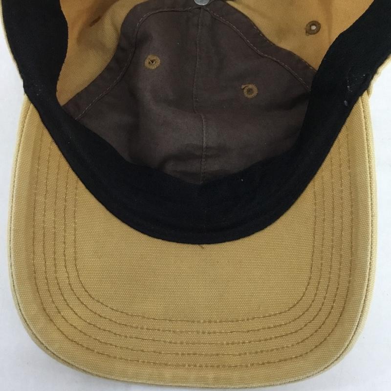 カーハート Carhartt 帽子 キャップ 100141 コットン ロゴ、文字 ベージュ / ベージュ /  メンズ USED 古着 中古 10131950