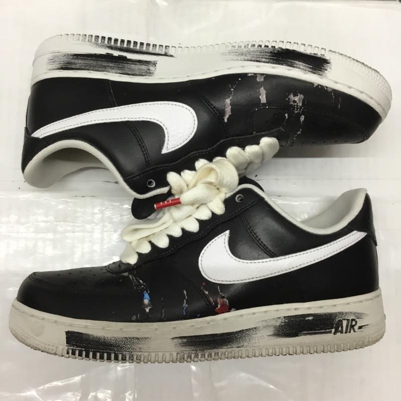 ナイキ NIKE スニーカー スニーカー AQ3692 001 AIR FORCE 1 07 PARA-NOISE G-DRAGON PEACEMINUSONE 28cm 箱有 28.0cm ロゴ、文字 黒 / ブラック /  メンズ USED 古着 中古 10112849