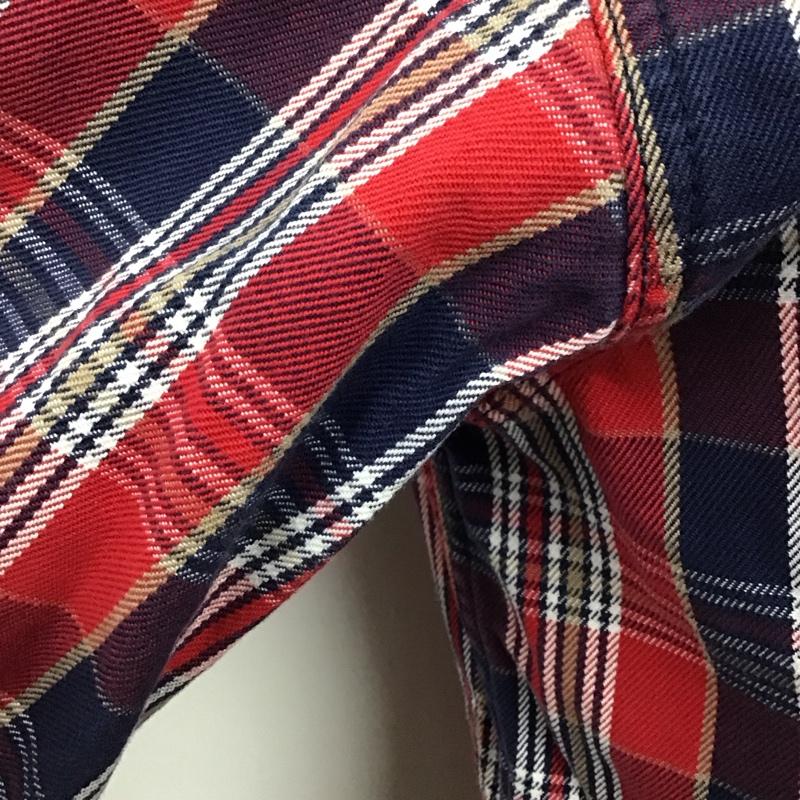 リーバイス Levi s シャツ、ブラウス 長袖 L チェック マルチカラー / マルチカラー /  メンズ USED 古着 中古 10123359