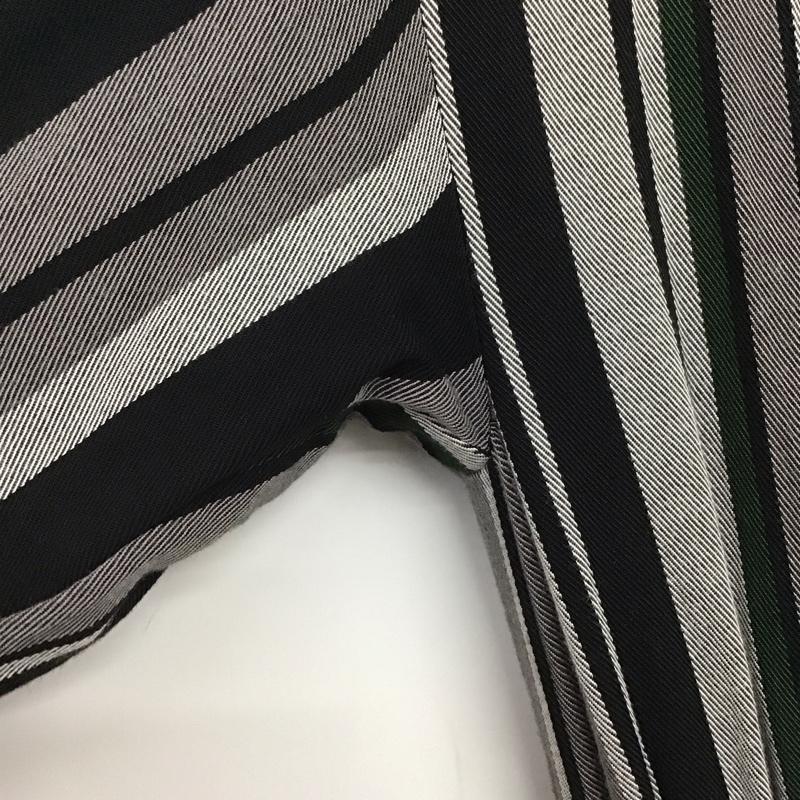 アズールバイマウジー AZUL BY MOUSSY ワンピース ロングスカート 250dsm33-438i STRIPEBLOUSINGSHIRTONEPIECE ロングワンピース S ストライプ 白 / ホワイト / X 黒 / ブラック / X 灰 / グレー /  レディース USED 古着 中古 10141290
