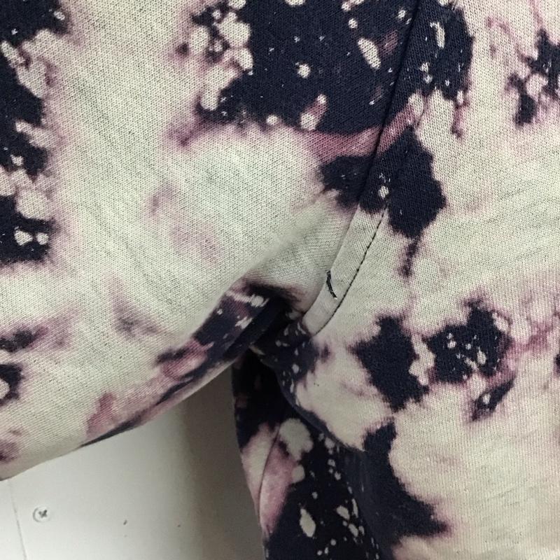 ナイキ NIKE トレーナー 長袖 長袖トレーナー スウェット クルーネック リブスウェットカットソー XL 総柄 マルチカラー / マルチカラー /  メンズ USED 古着 中古 10122748