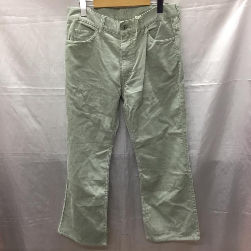 レリュームジャーナルスタンダード relume Journal Standard パンツ デニム、ジーンズ コーデュロイパンツ ワイドパンツ ストレートパンツ カジュアルパンツ L 無地 マルチカラー / マルチカラー /  メンズ USED 古着 中古 10115018