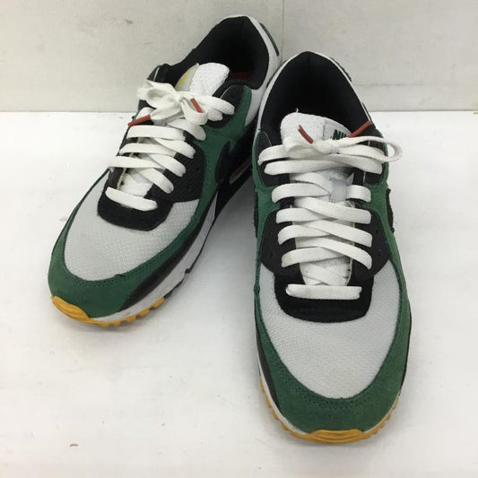 ナイキ NIKE スニーカー スニーカー DM0029-004 Air Max 90 Pure Platinum/Black 27.0cm ロゴ、文字 白 / ホワイト / X 黒 / ブラック / X 緑 / グリーン /  メンズ USED 古着 中古 10138993
