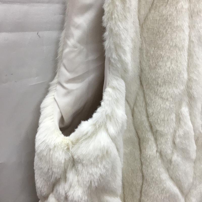 ザラ ZARA ベスト ベスト 160cm 無地 白 / ホワイト /  ガールズ USED 古着 中古 10110568
