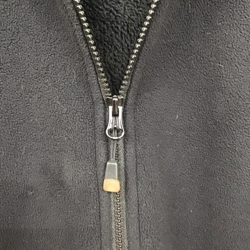 ザノースフェイス THE NORTH FACE ジャケット、上着 ジャケット、ブレザー nj4fj50c ジップアップフリースジャケット アウター XXL ロゴ、文字 黒 / ブラック /  メンズ USED 古着 中古 10129606