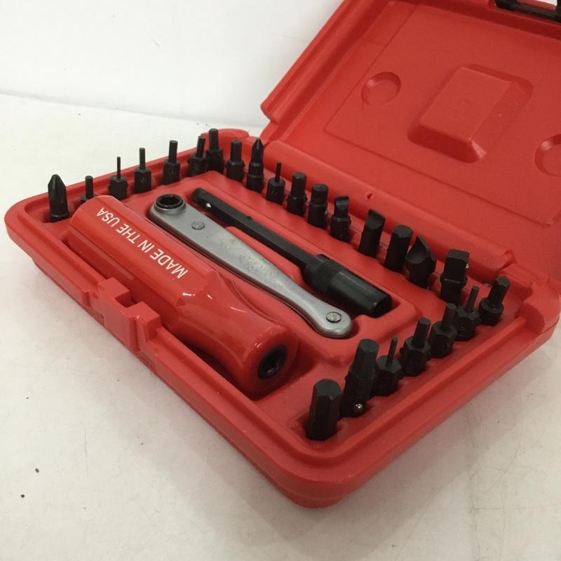 シュプリーム Supreme ファッション小物 ファッション小物 Chapman Screwdriver Set 工具 ドライバーセット ロゴ、文字 赤 / レッド /  メンズ USED 古着 中古 10141620