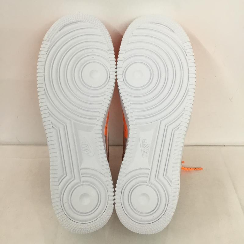 ナイキ NIKE スニーカー スニーカー CT2299-800 AIR FORCE 1 07 LV8 3M 26.5cm 26.5cm ロゴ、文字 橙 / オレンジ / X 黒 / ブラック / X 銀 / シルバー /  メンズ USED 古着 中古 10149998